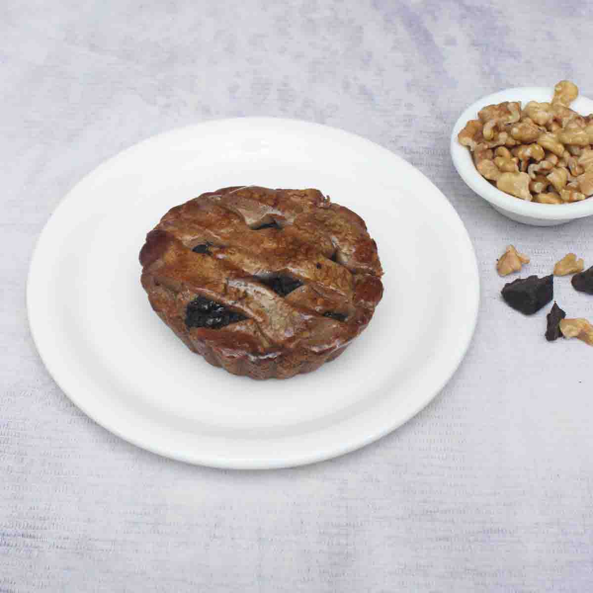 Choco Walnut Pie